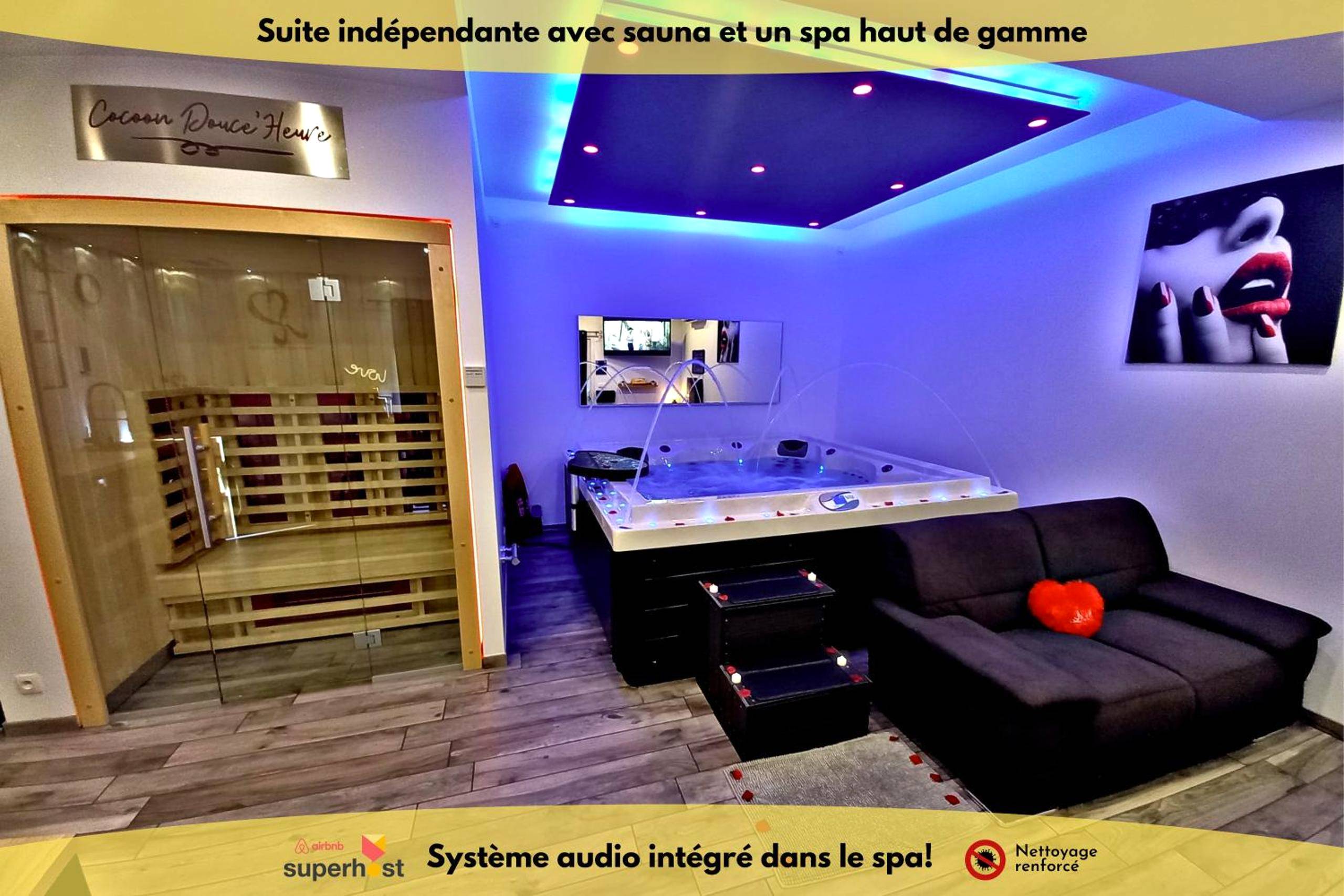 Vue principale - Love Room Comines - Cocoon Douce Heure