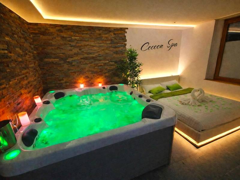 Vue du logement - Love Room Baltzenheim - COCOON SPA - 4 Pers - Jacuzzi - Parking - Jardin - Clim - Colmar
