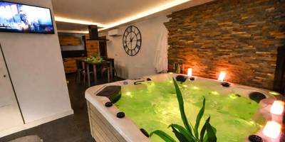 Vue du logement - COCOON SPA - 4 Pers - Jacuzzi - Parking - Jardin - Clim - Colmar