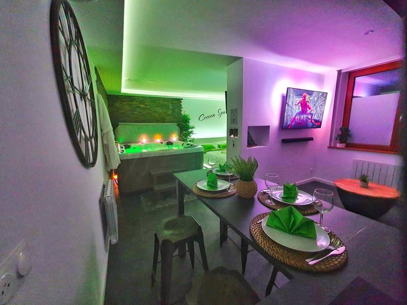 Photo du logement - COCOON SPA - 4 Pers - Jacuzzi - Parking - Jardin - Clim - Colmar