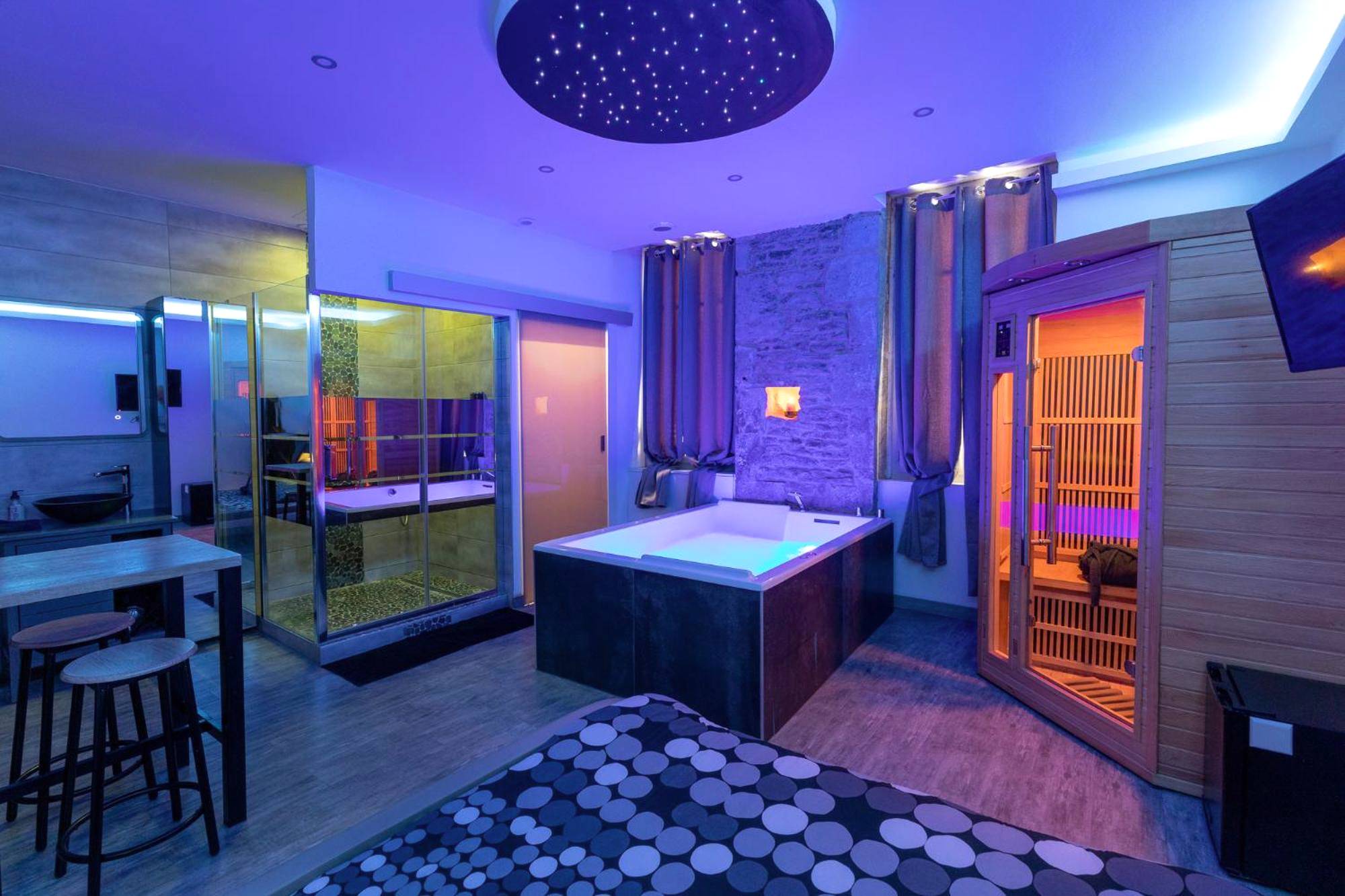 Vue d'ensemble de l'espace bien - être - Cocooning Spa