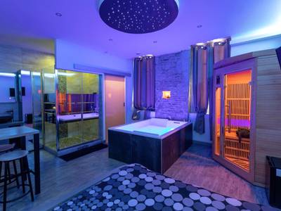 Vue d'ensemble de l'espace bien - être - Cocooning Spa