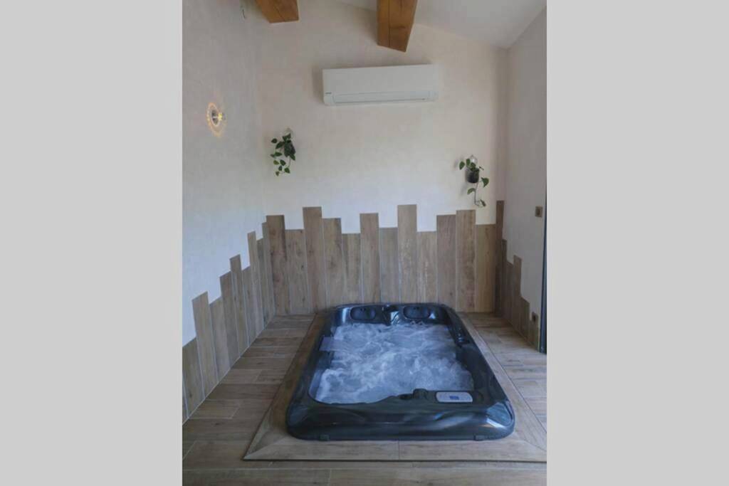 Vue du logement - Love Room Carpentras - Un petit coin de Bali avec SPA et piscine privés