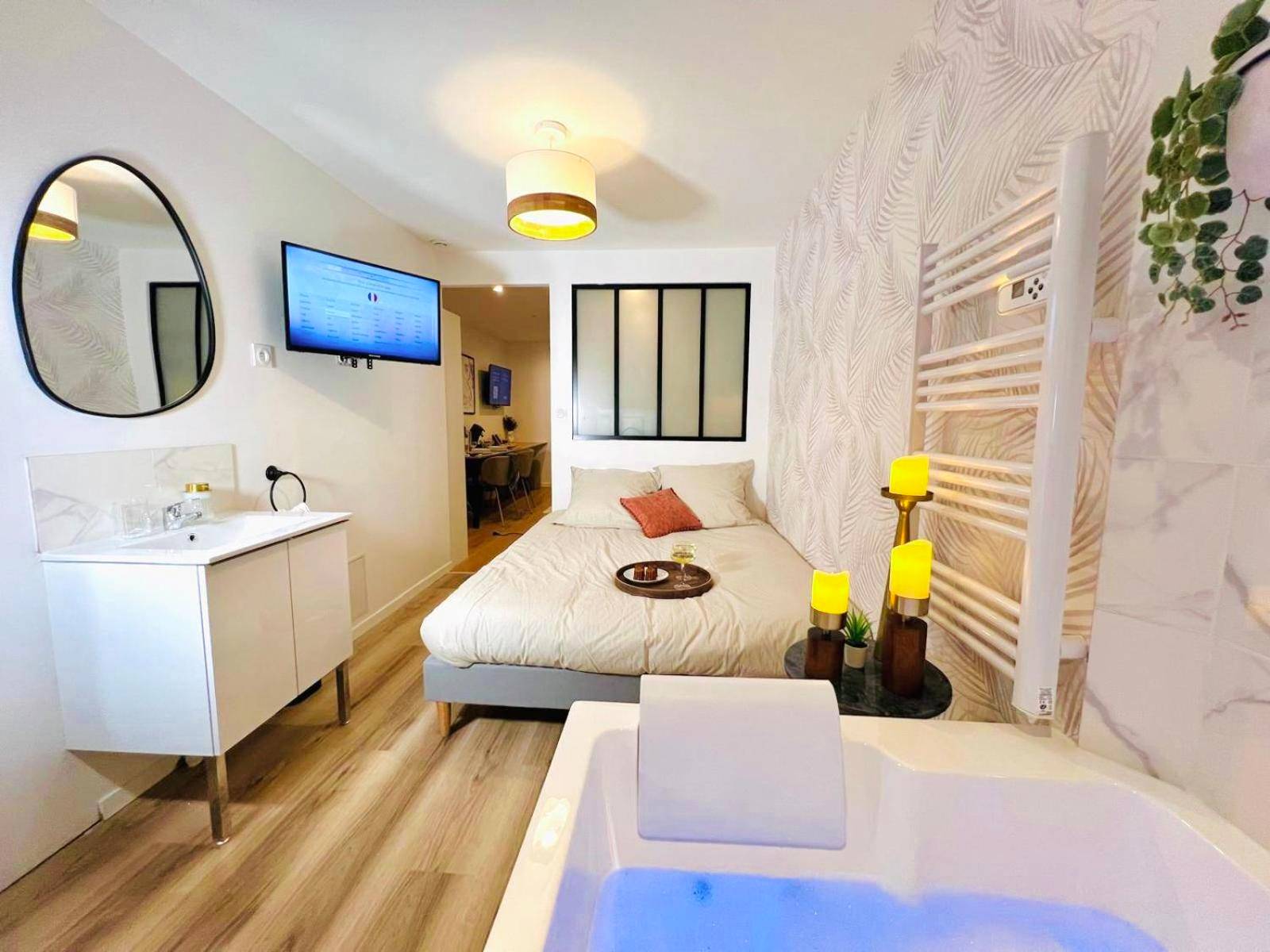Photo du logement - Cozy Jacuzzi Bordeaux Chartrons - Bordeaux