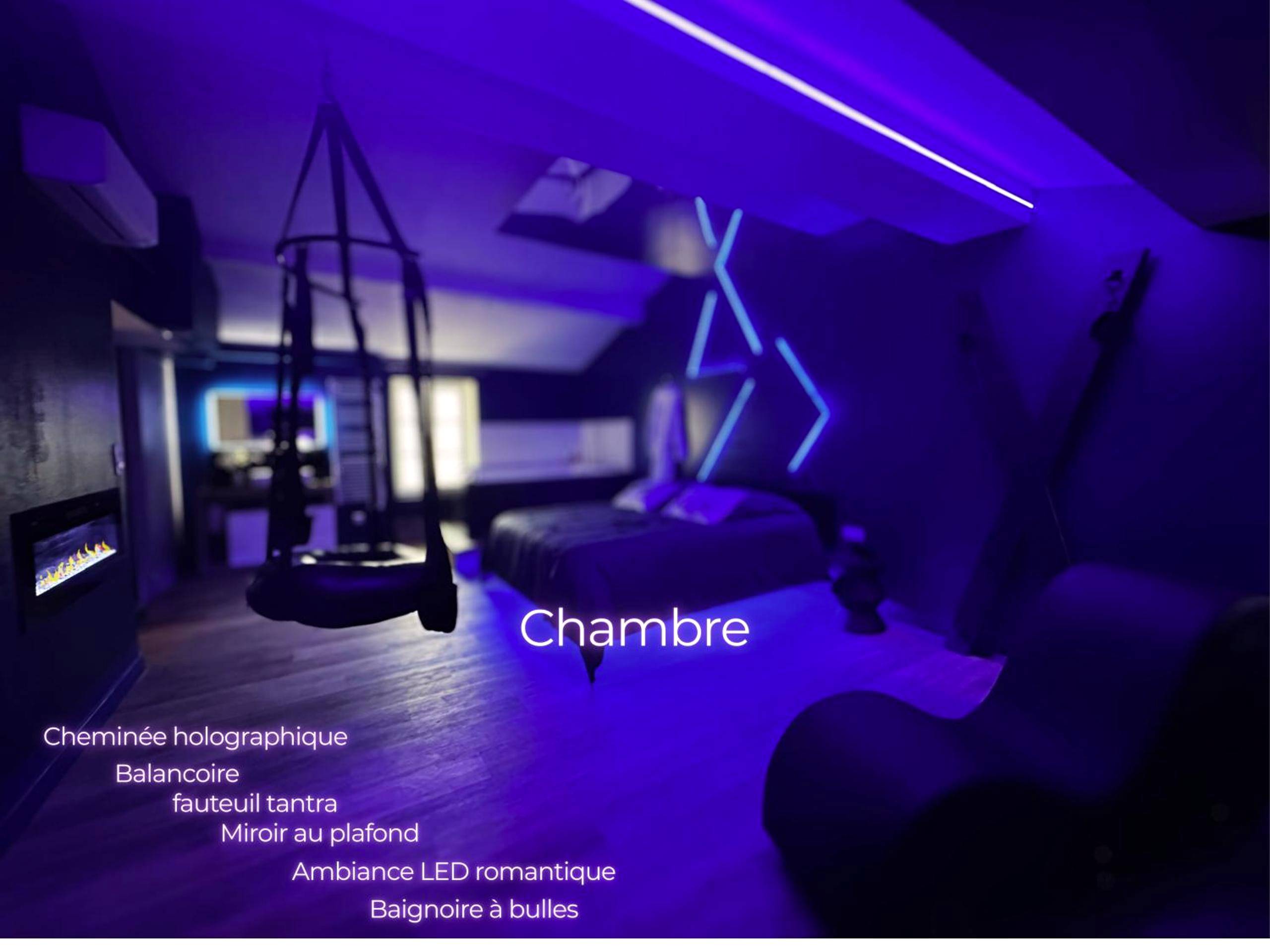 Photo du logement - Suite craz'in Love Room, jacuzzi, cinéma, Camargue