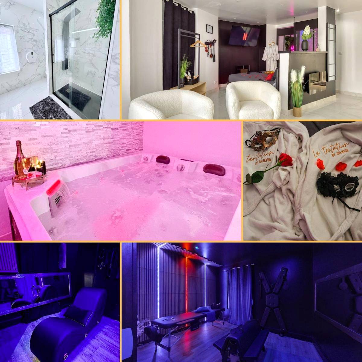 Photo du logement - Dalikyda La Tentation Jacuzzi Cinéma élégant - Le Havre
