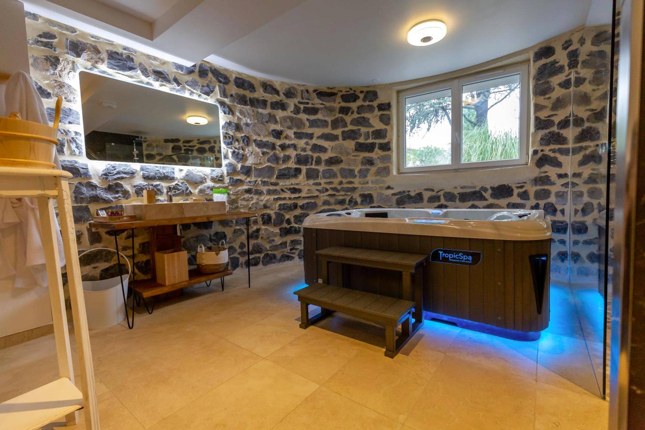 Autre vue interieure - La demeure des sens avec spa et sauna - Quissac
