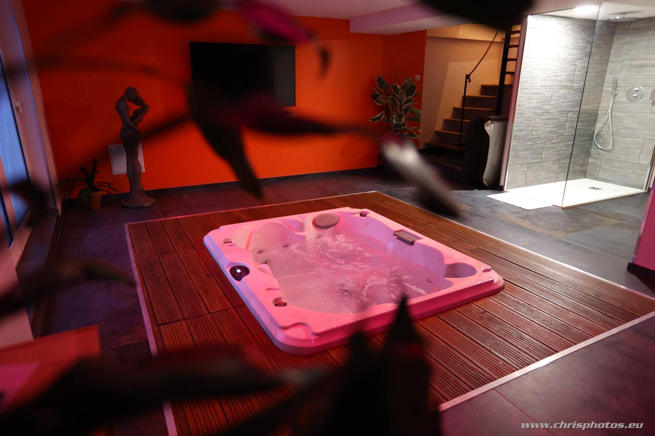 Photo du logement - Ds Plaisir Love Room avec sauna, jacuzzi à Nancy