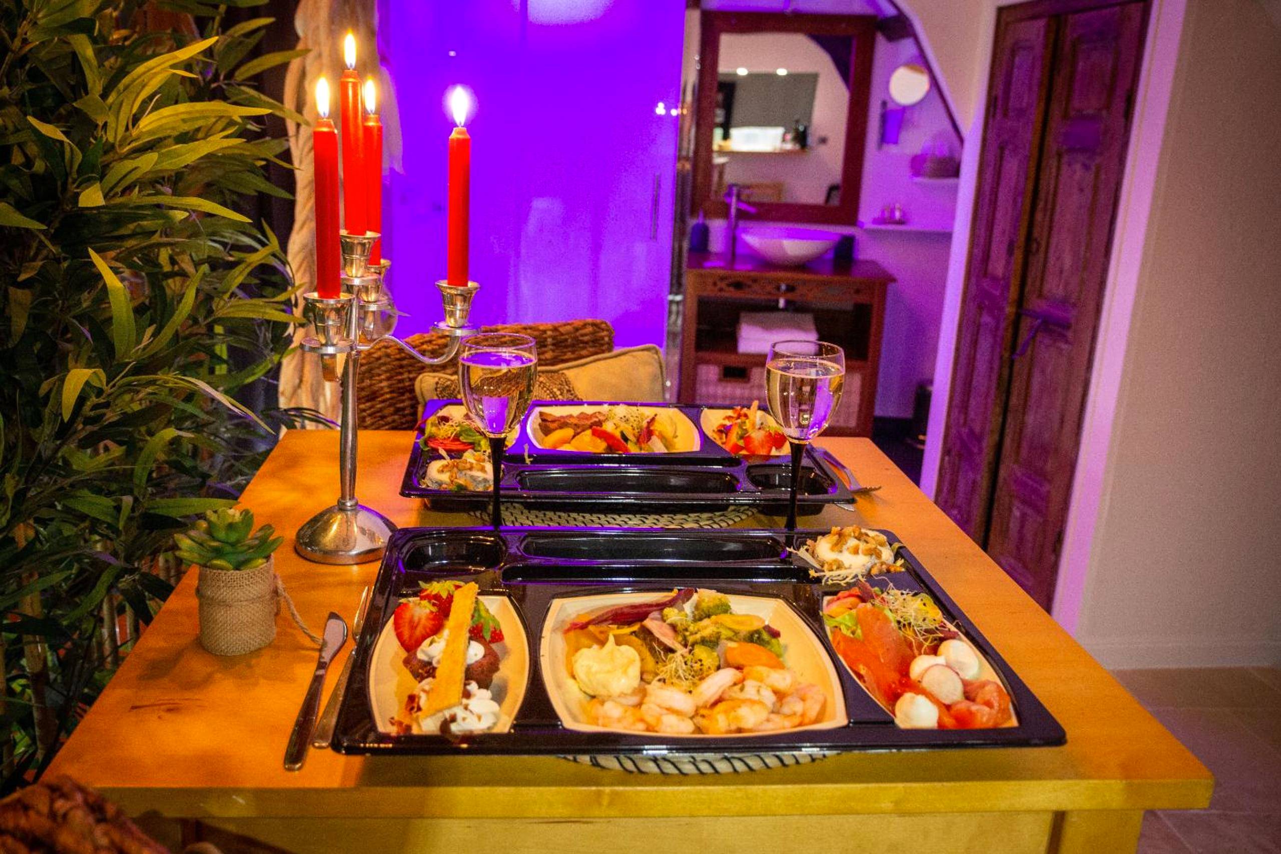 Dîner romantique aux chandelles - Duo Détente