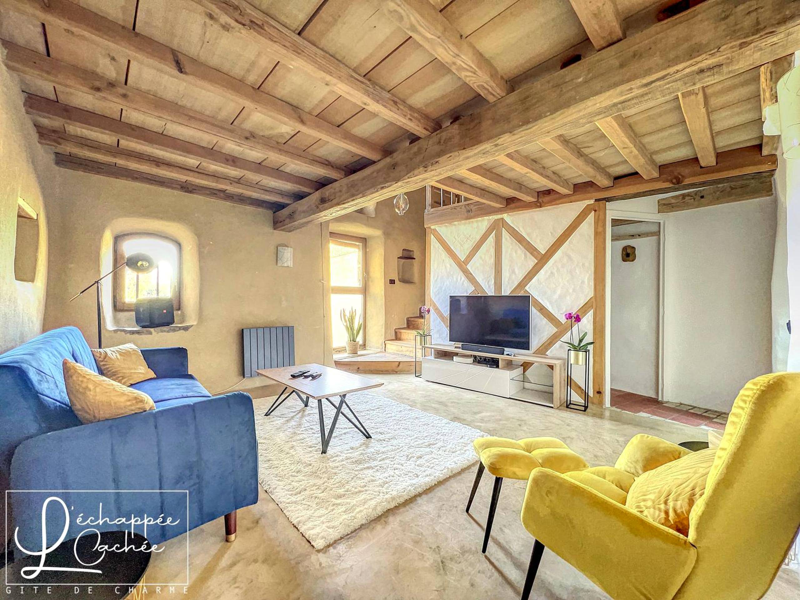 Photo du logement - L’ Échappée Cachée - Gîte de Charme - Saint - Étienne - de - Fontbellon