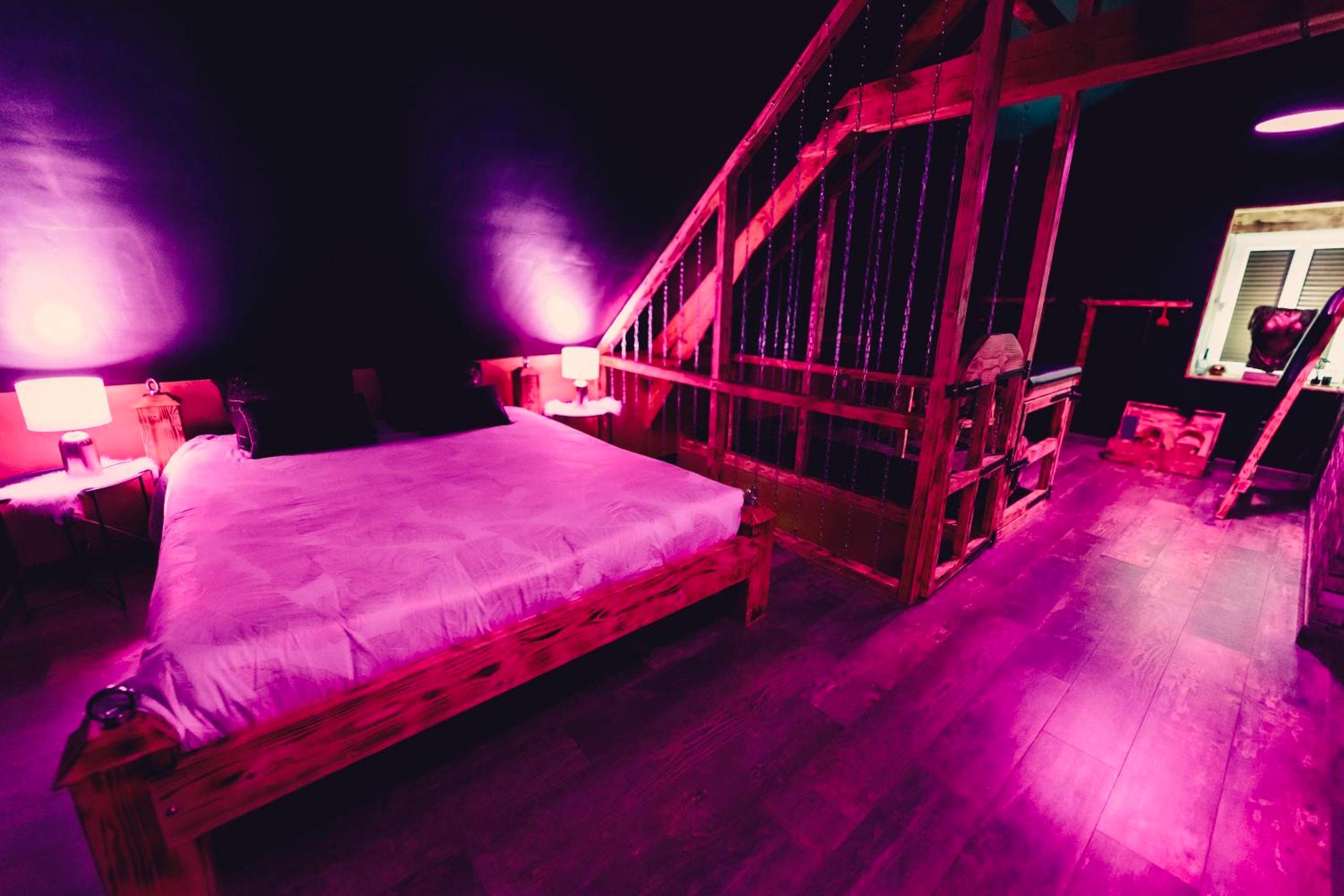 Vue interieure - love room l'écrin du désir