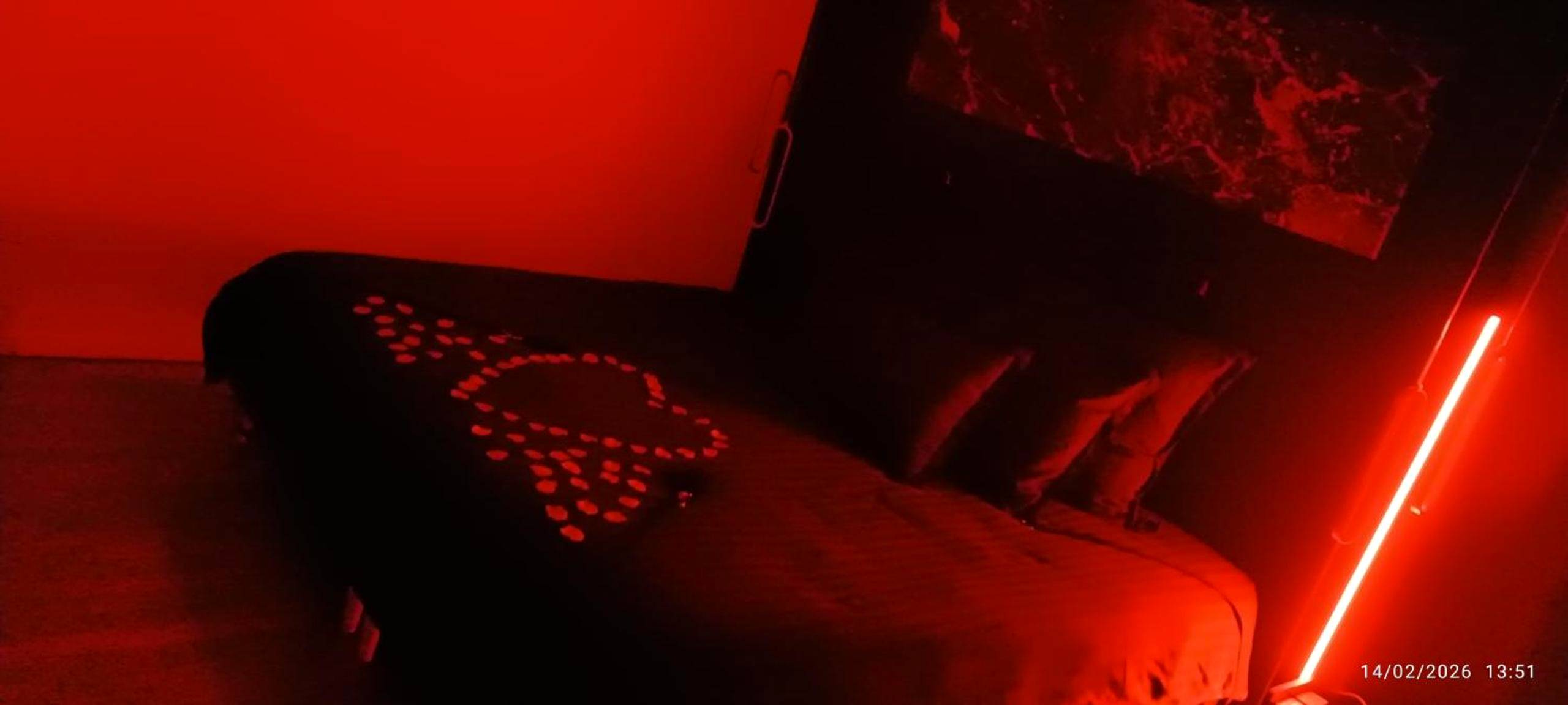 Vue interieure - Love room & romantic SPA L'Ecrin de Mailly