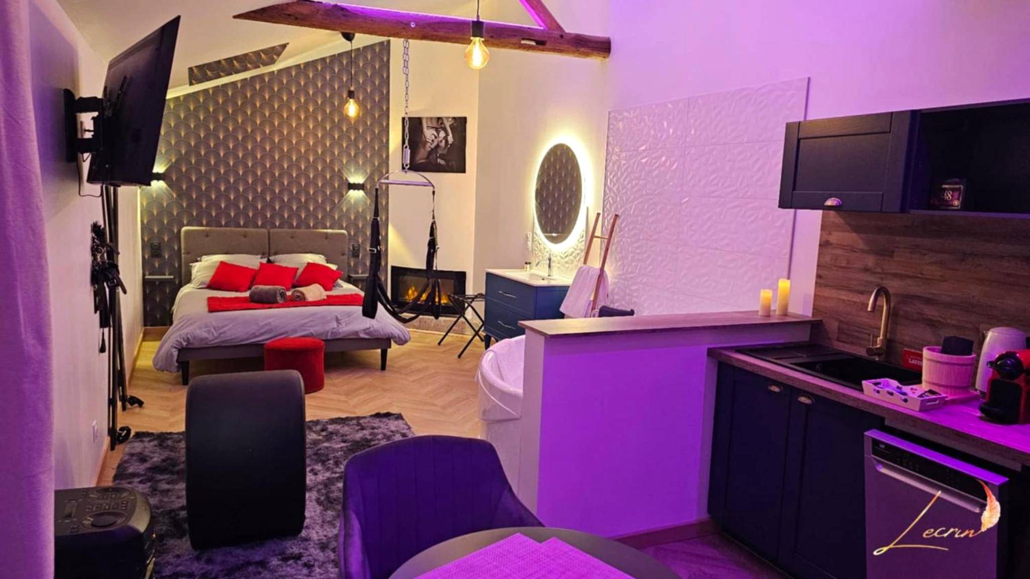 Photo du logement - L'Écrin Love Room Spa privatif Orbec