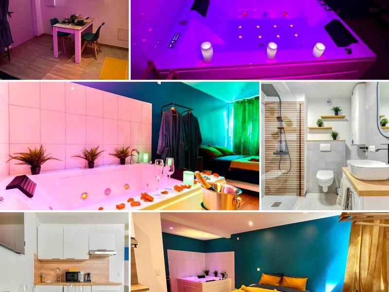 Photo du logement - EDEN SUITE - Jacuzzi - Parking - Clim by Narbana - Narbonne