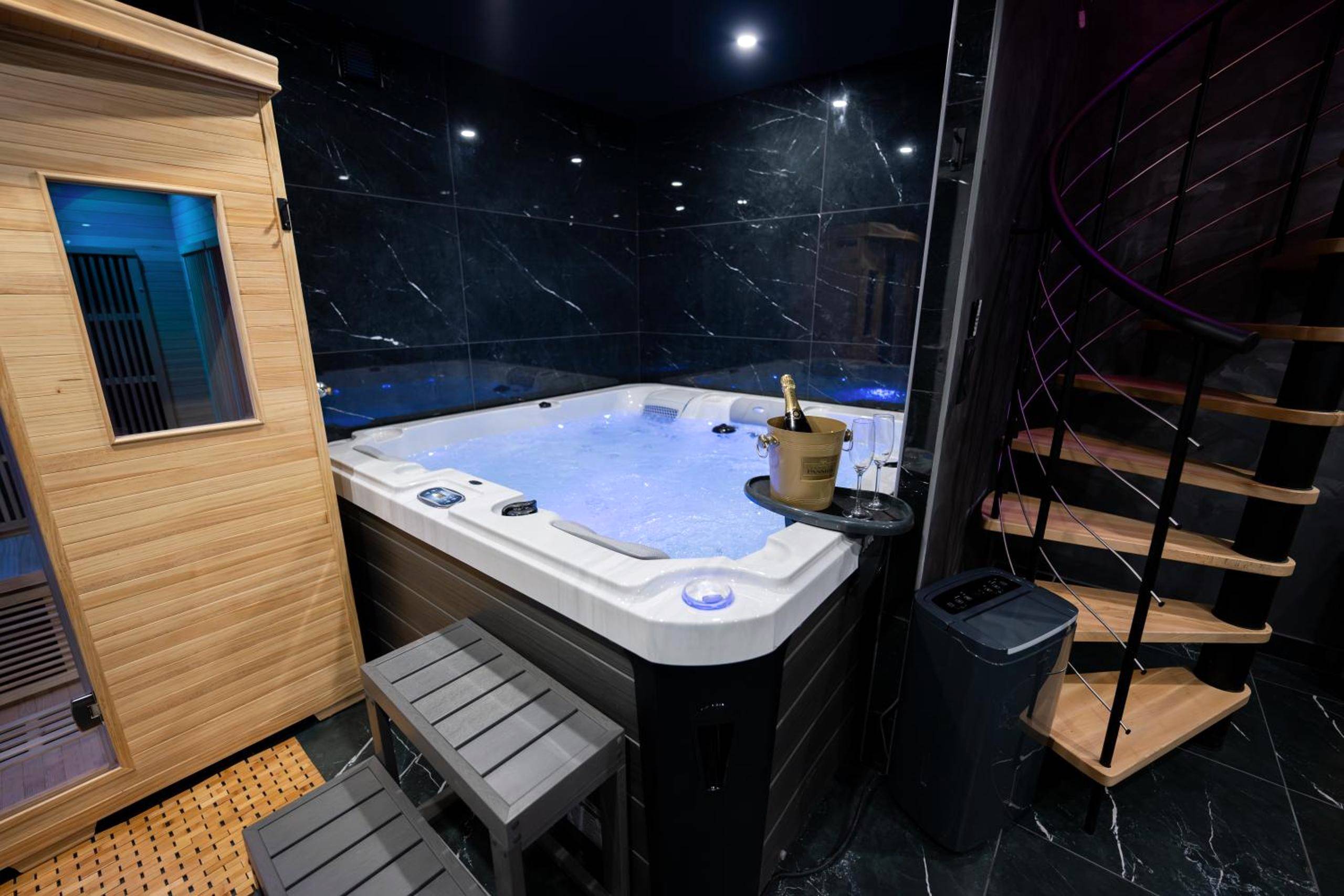 Vue du logement - L'Elixir d'Amour Love Room proche Disneyland