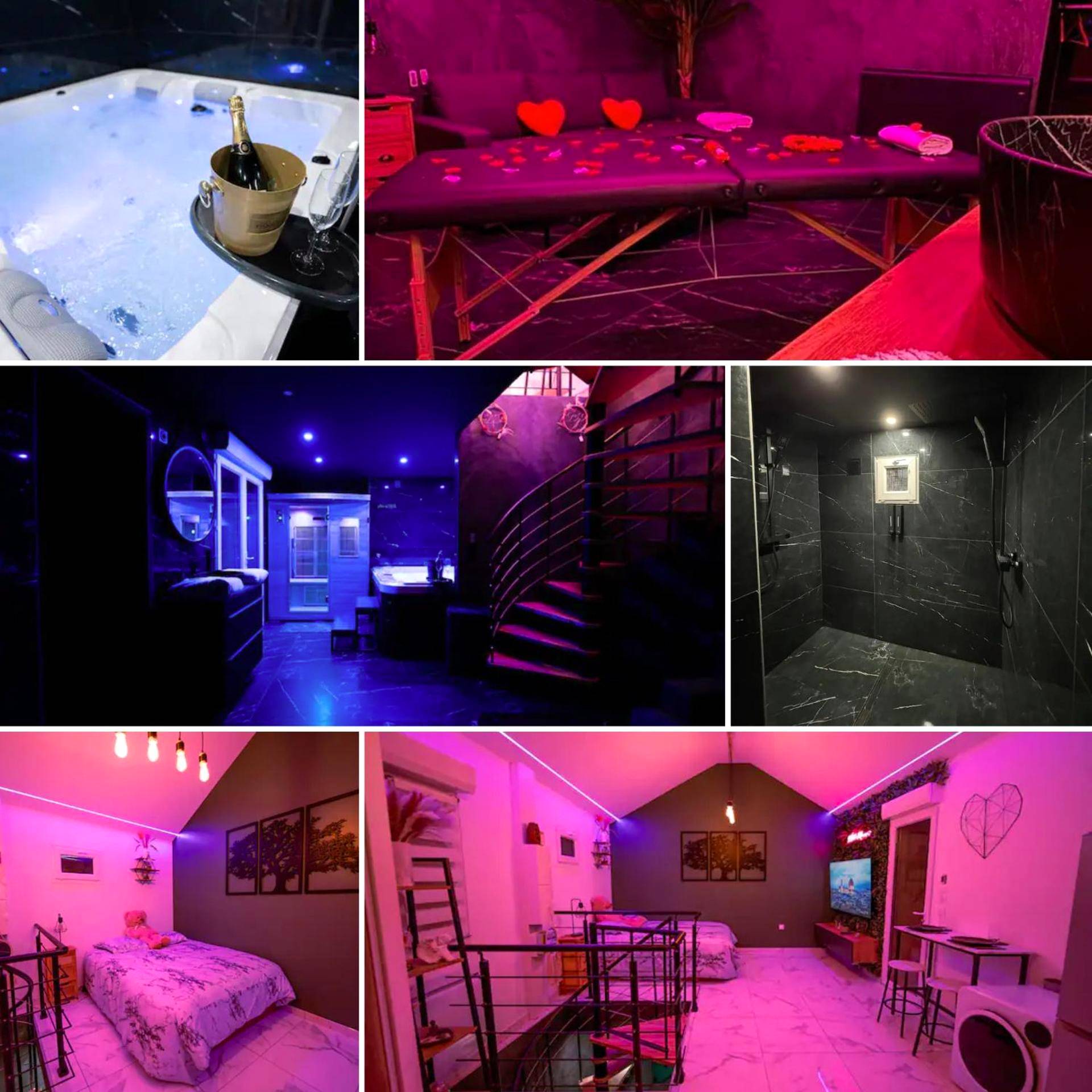 Photo du logement - L'Elixir d'Amour Love Room proche Disneyland - Étampes - sur - Marne