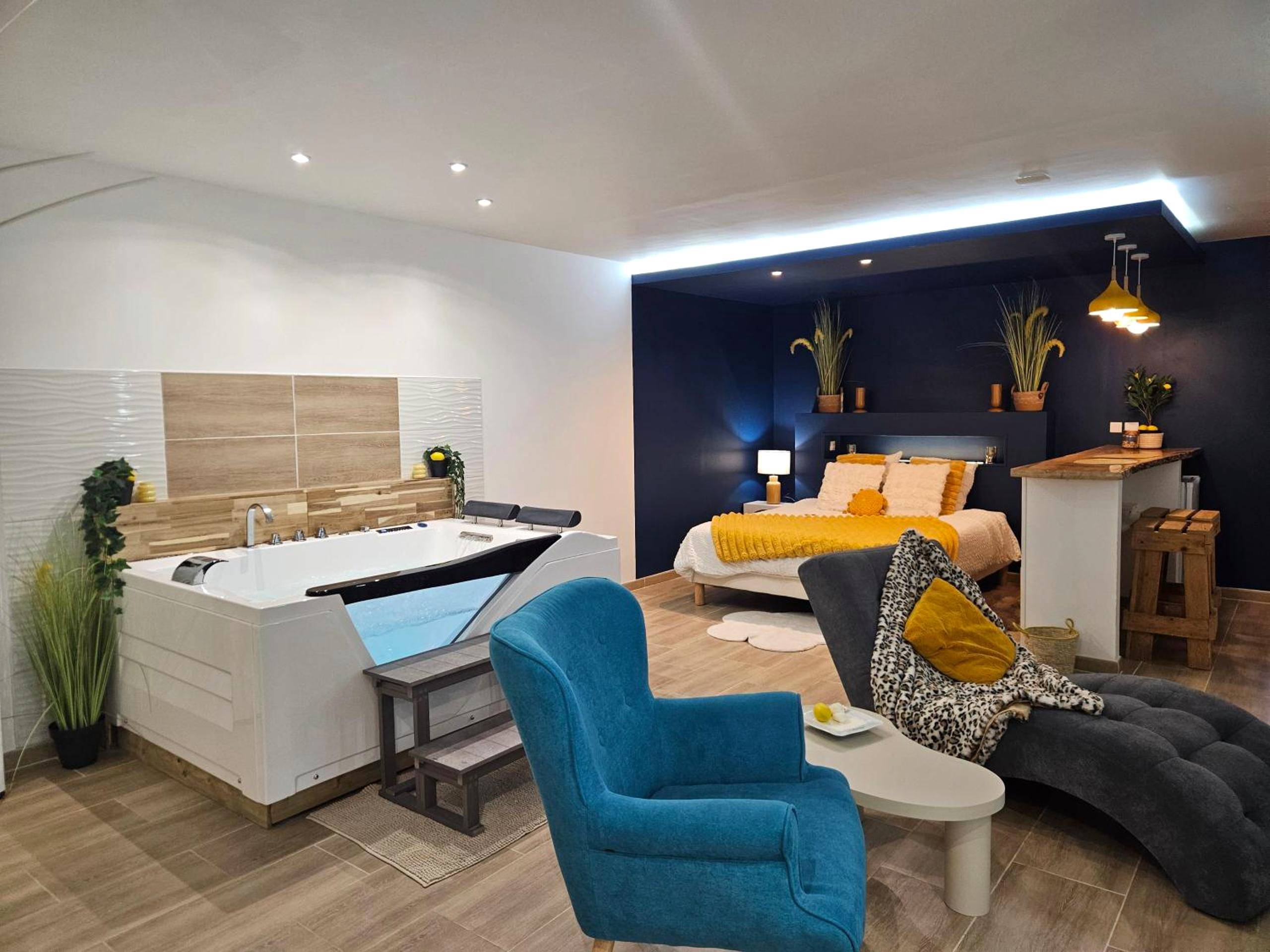 Photo du logement - Escale dans un Cocon Spa Privatif & Design, petit déjeuner compris