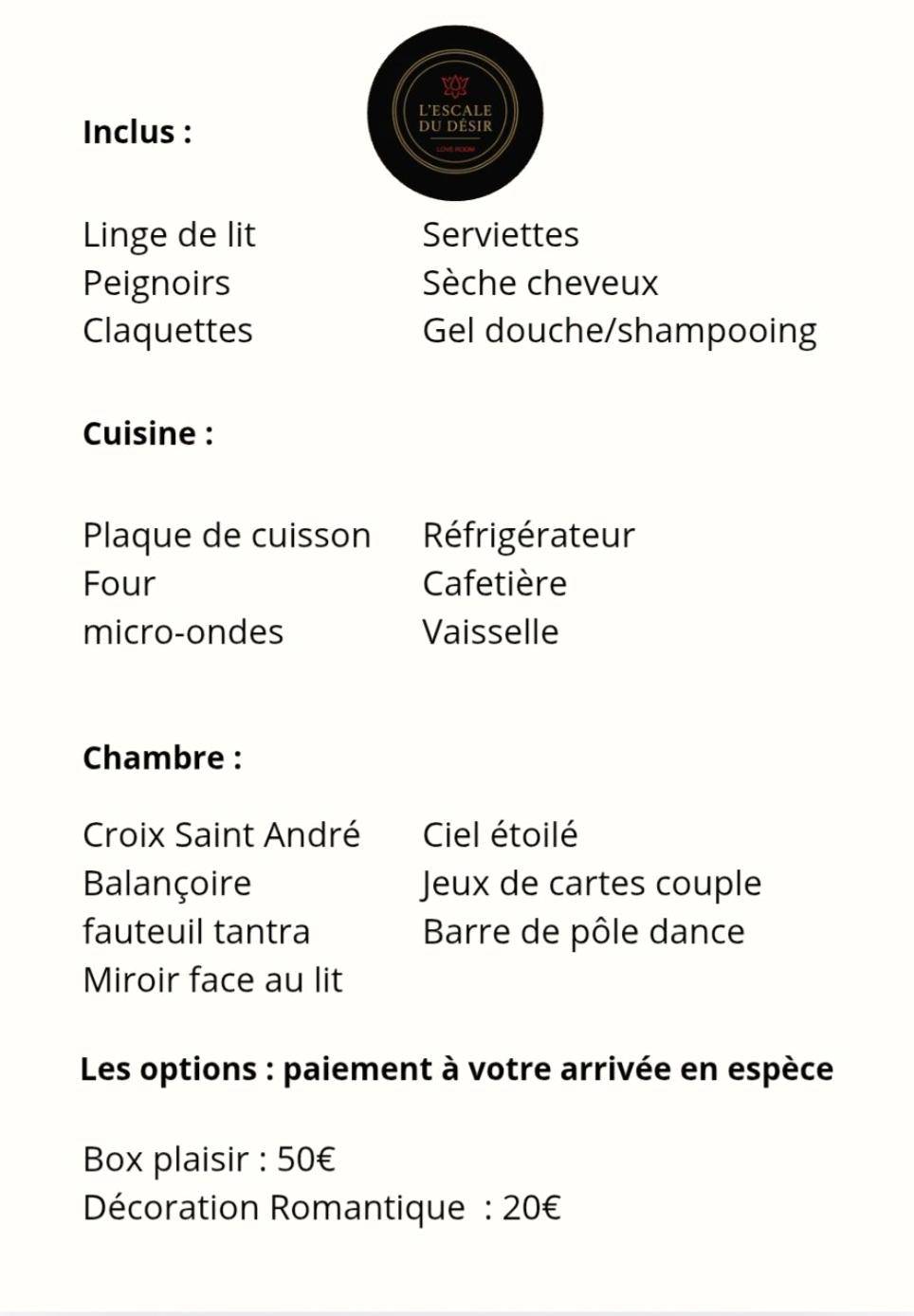 Photo du logement - L'escale du désir, Spa privatif