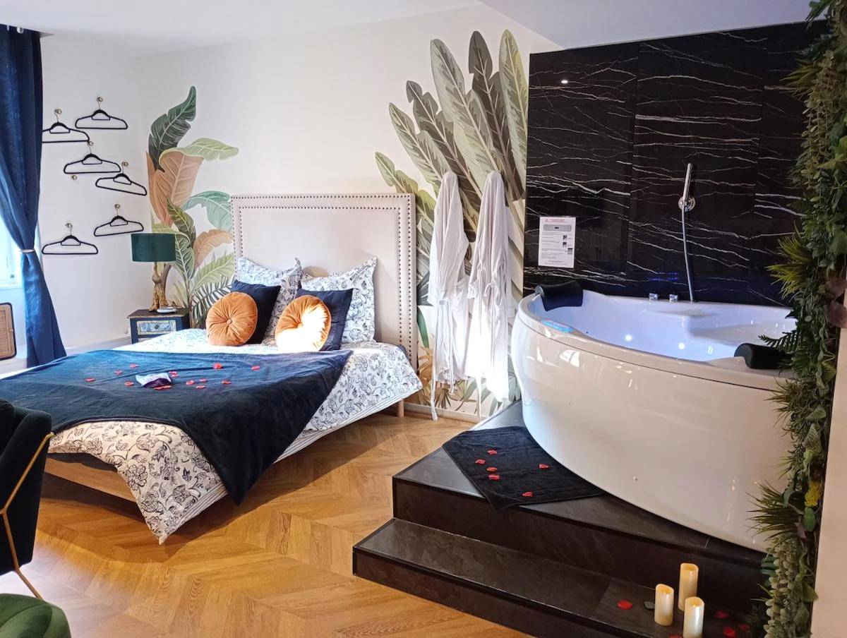 Photo du logement - Spa - Sauna - Ciel de pluie tropicale - Champagne Nuit Romantique - Escapade Mâconnaise - Mâcon