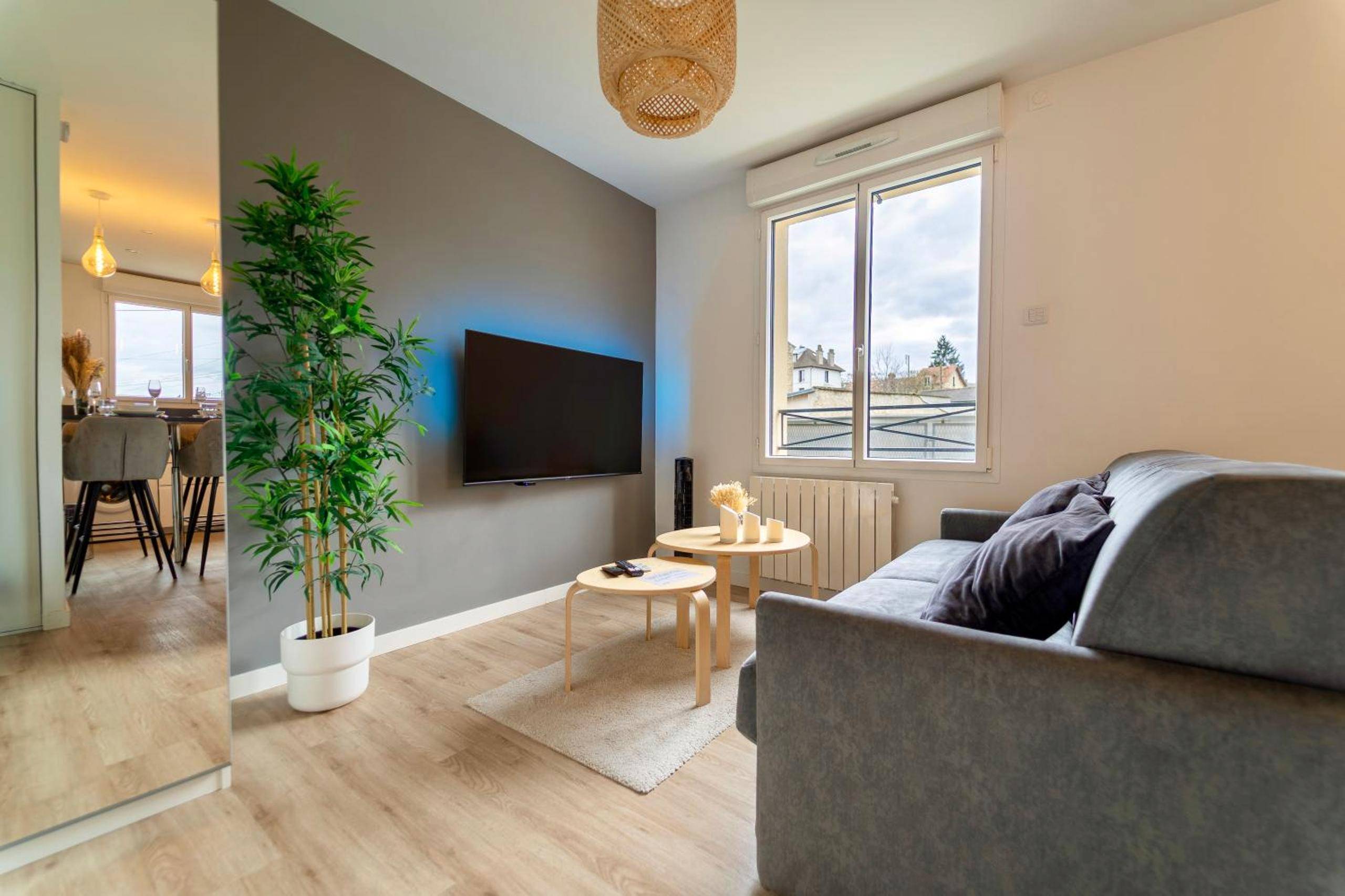 Vue du logement - Suite intimiste L'Isle - Escapade Relaxante - Spa - Jacuzzi - Sauna - Privés