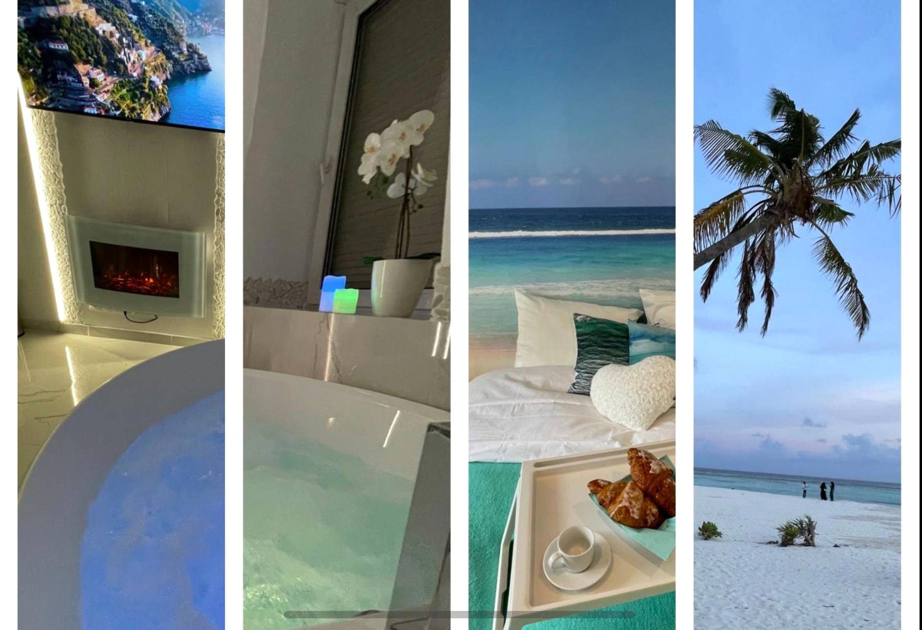 Pêle - mêle d'ambiances tropicales et romantiques - Love Room Mulhouse - Esprit MALDIVES ...... SPA LOVE au coeur de Mulhouse