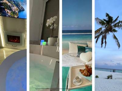 Pêle - mêle d'ambiances tropicales et romantiques - Love Room Mulhouse - Esprit MALDIVES ...... SPA LOVE au coeur de Mulhouse