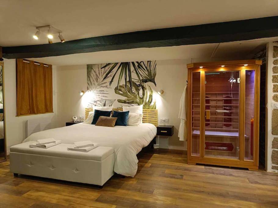 Photo du logement - L'Etreinte, gîte de charme avec jacuzzi intérieur et sauna