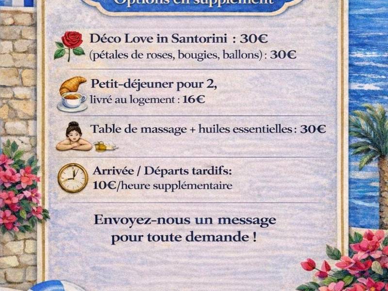 Photo du logement - Évasion Santorin - Jacuzzi & Relax