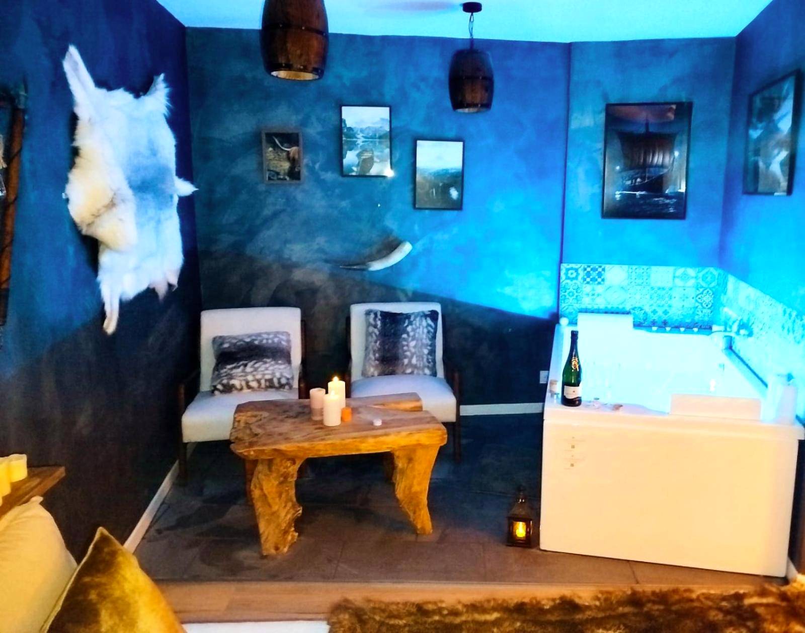 Photo du logement - L'Evasion Scandinave, SPA XXL, Écran cinéma, Lit king size, day use, 10 min centre