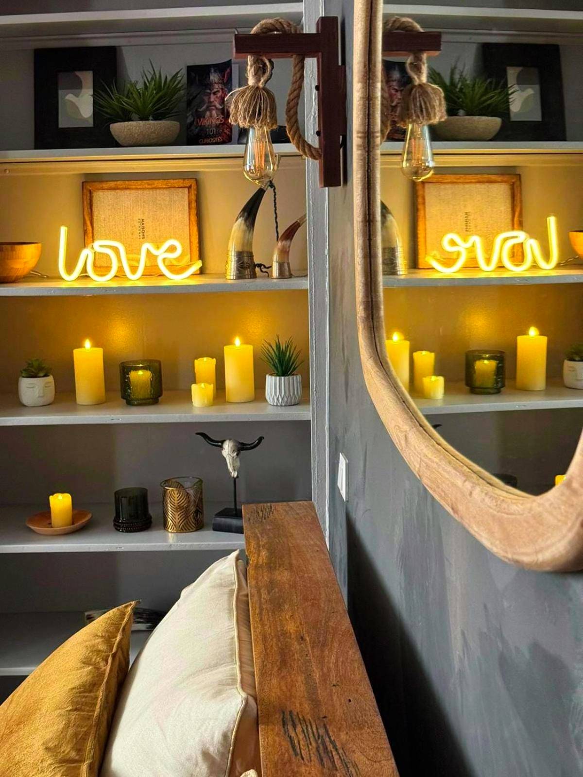 Photo du logement - L'Evasion Scandinave, SPA XXL, Écran cinéma, Lit king size, day use, 10 min centre - Amiens