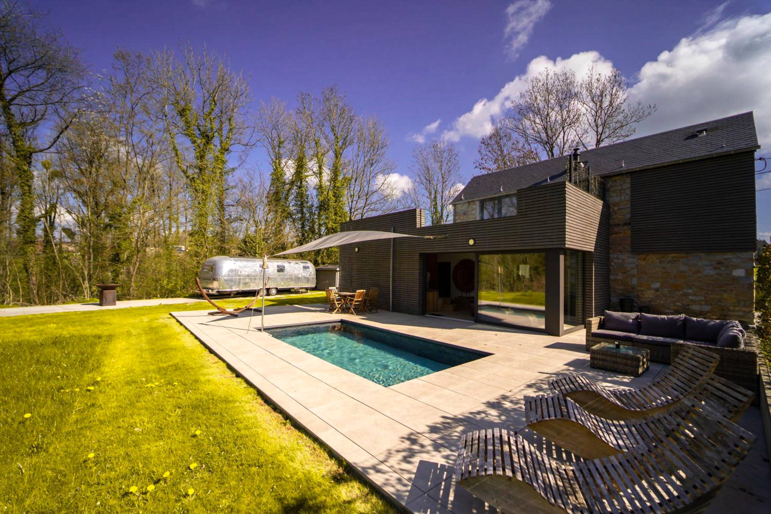 Detail du logement - Le Fermage - logement avec piscine, sauna et jacuzzi
