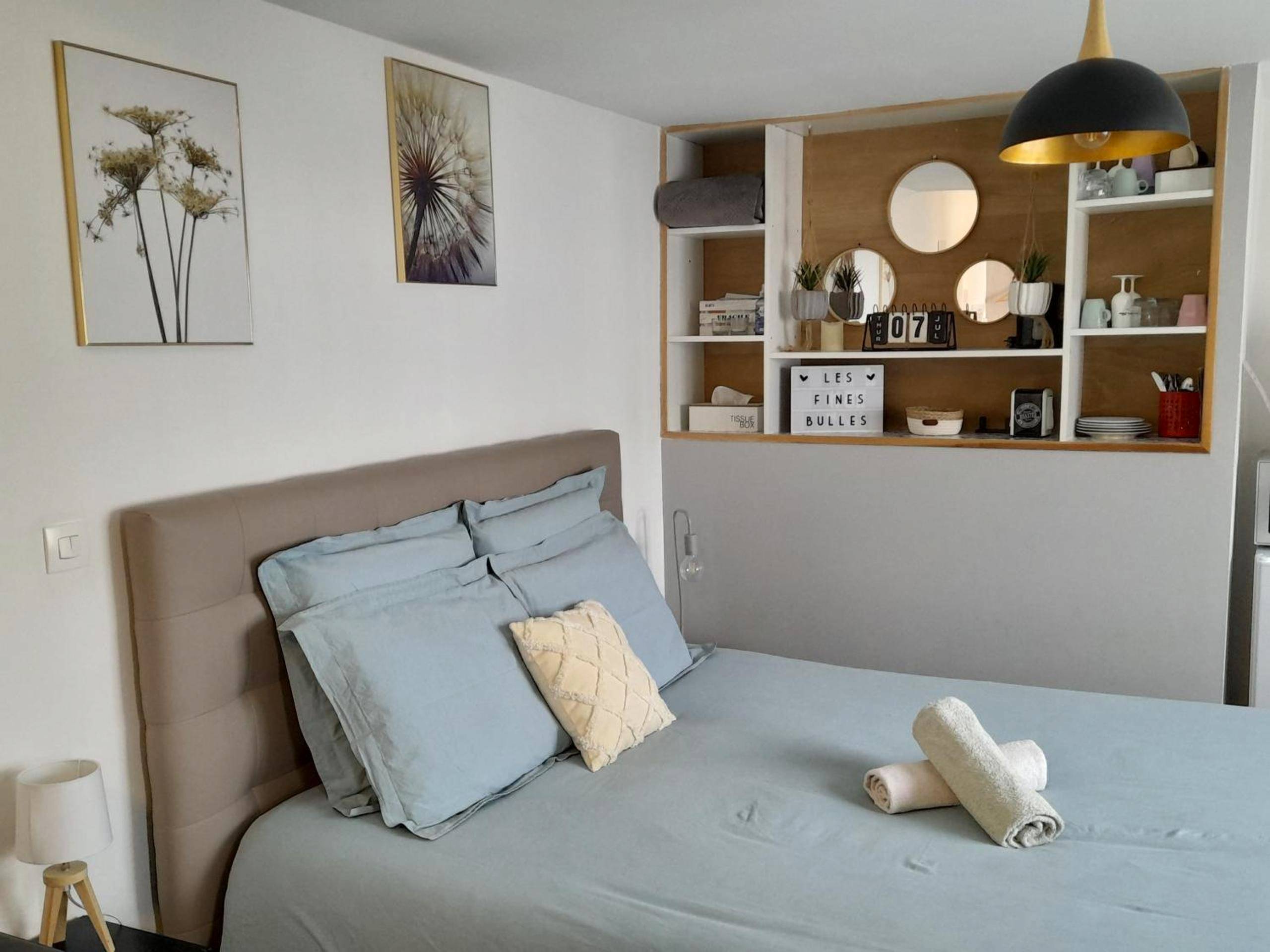 Vue interieure - Les Fines Bulles & spa