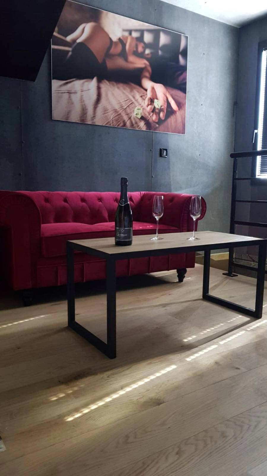 Vue principale - Love Room Le Petit - Quevilly - FOXYROOM