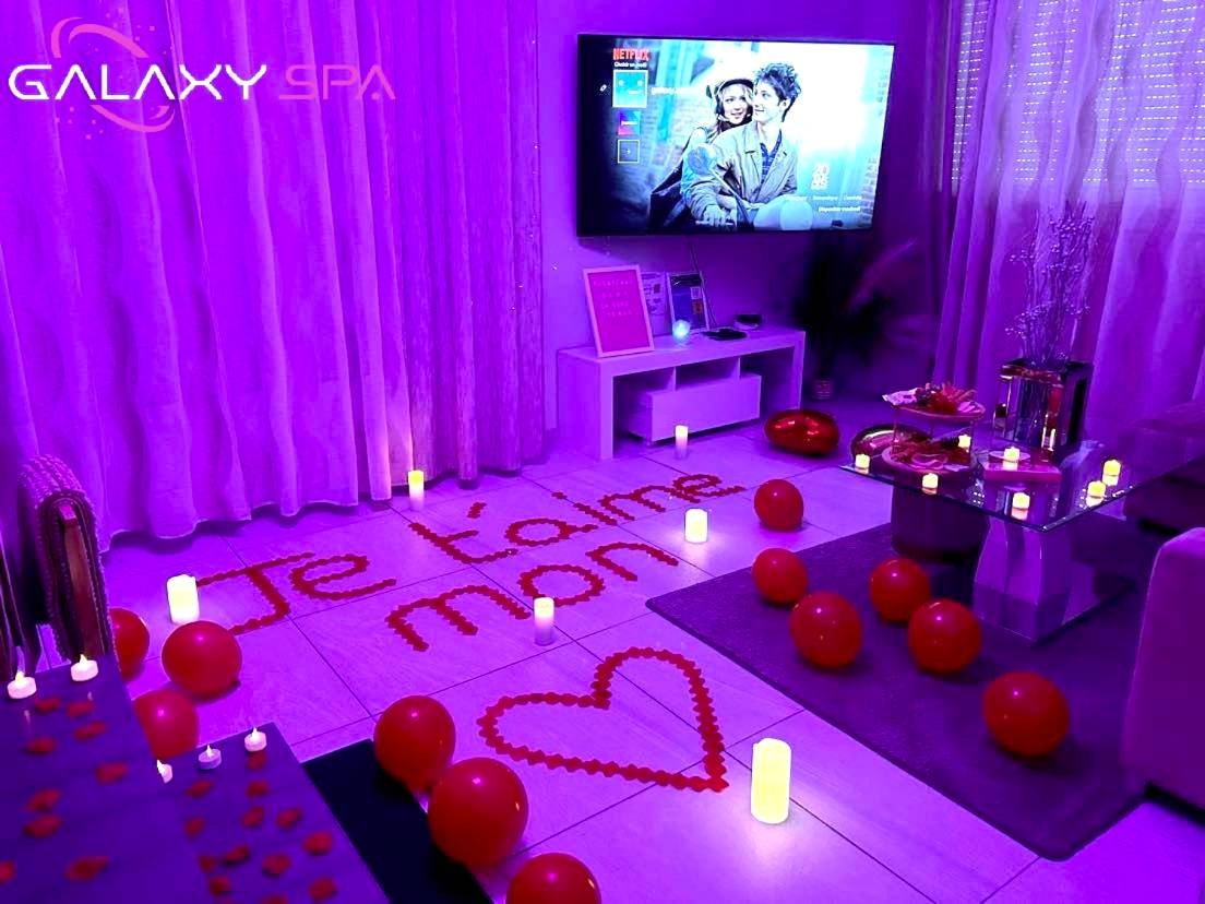 Photo du logement - GALAXY SPA - Suite Venus Jacuzzi et Sauna Privatif