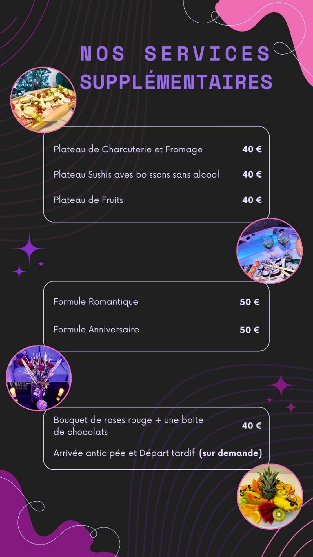 Photo du logement - GALAXY SPA - Suite Venus Jacuzzi et Sauna Privatif - Champigneulles