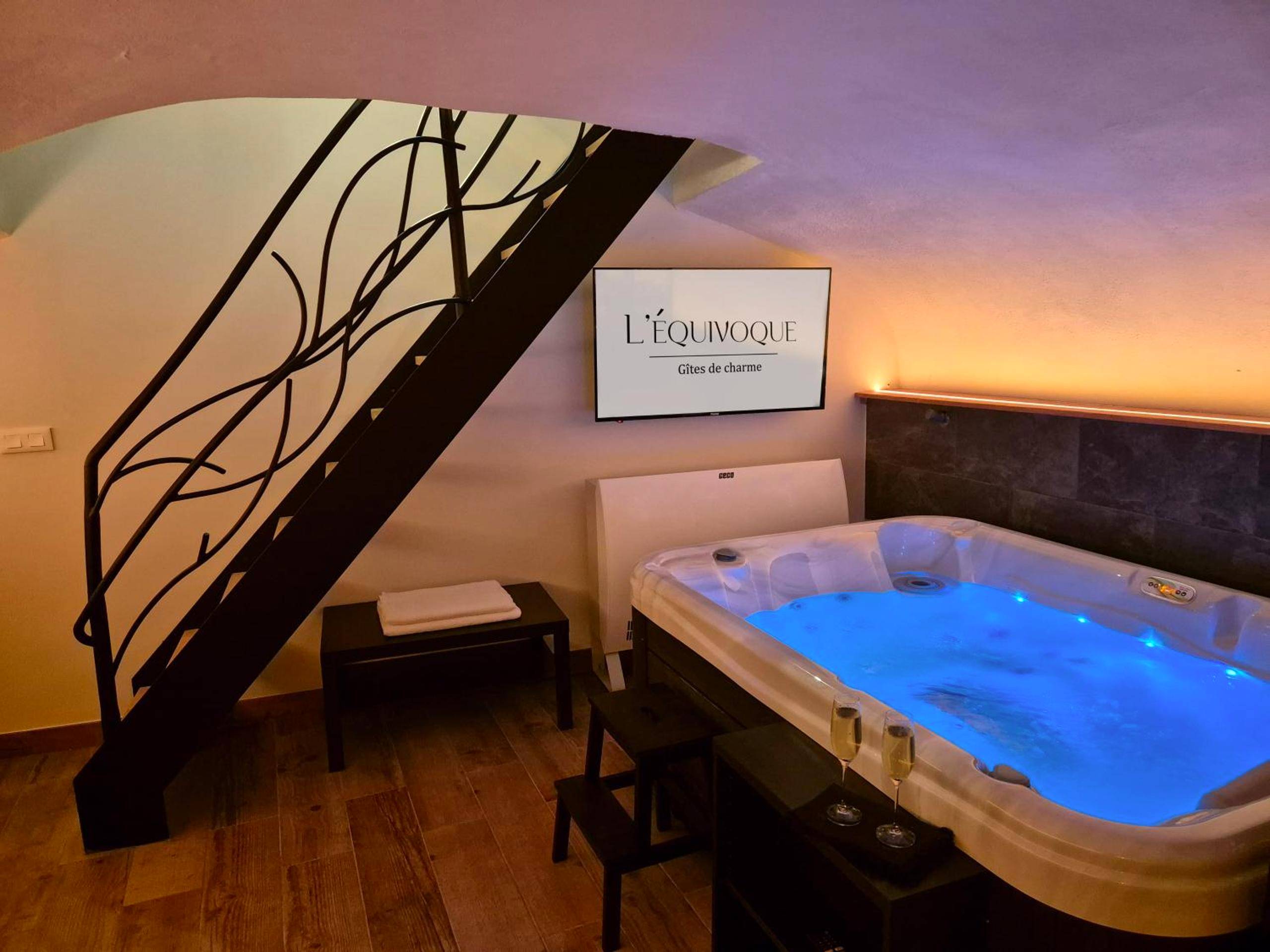 Photo du logement - Gîte érotique avec spa privatif