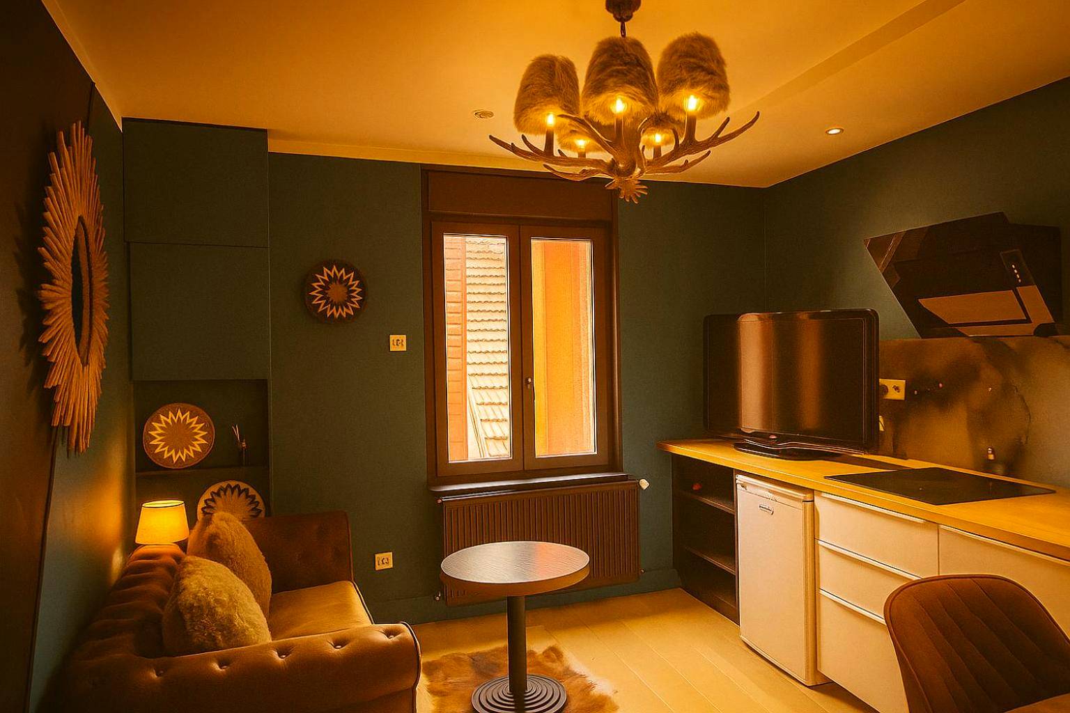 Photo du logement - "glamappartspa" Chalet Cosy, Chill & Parking - Dijon