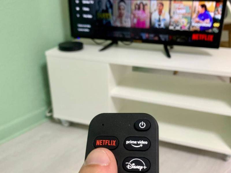 Télévision avec accès aux services de streaming - Le Golf Balnéo - Cosy & SPA - Appartement