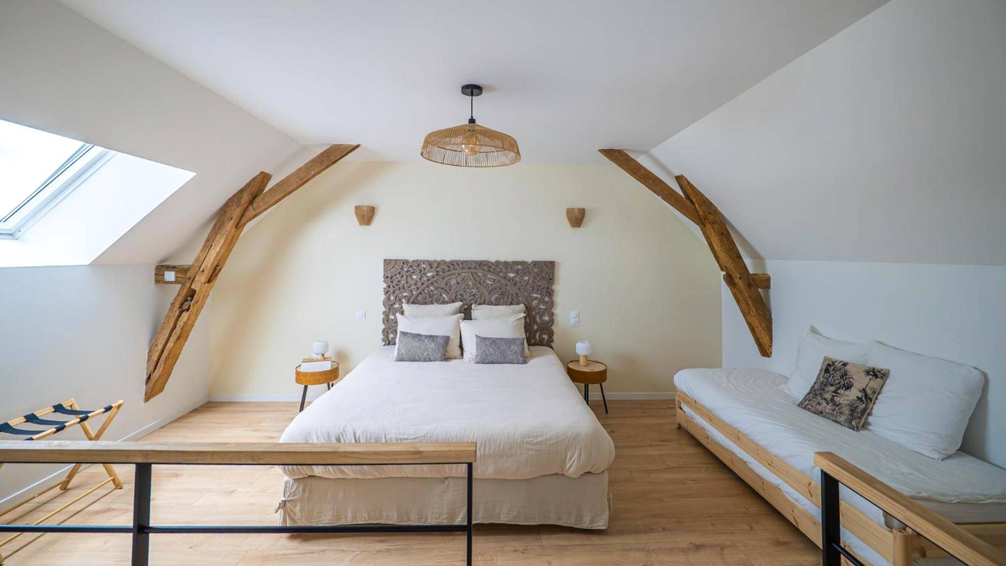 Vue interieure - La Grange Clyna - Love Room