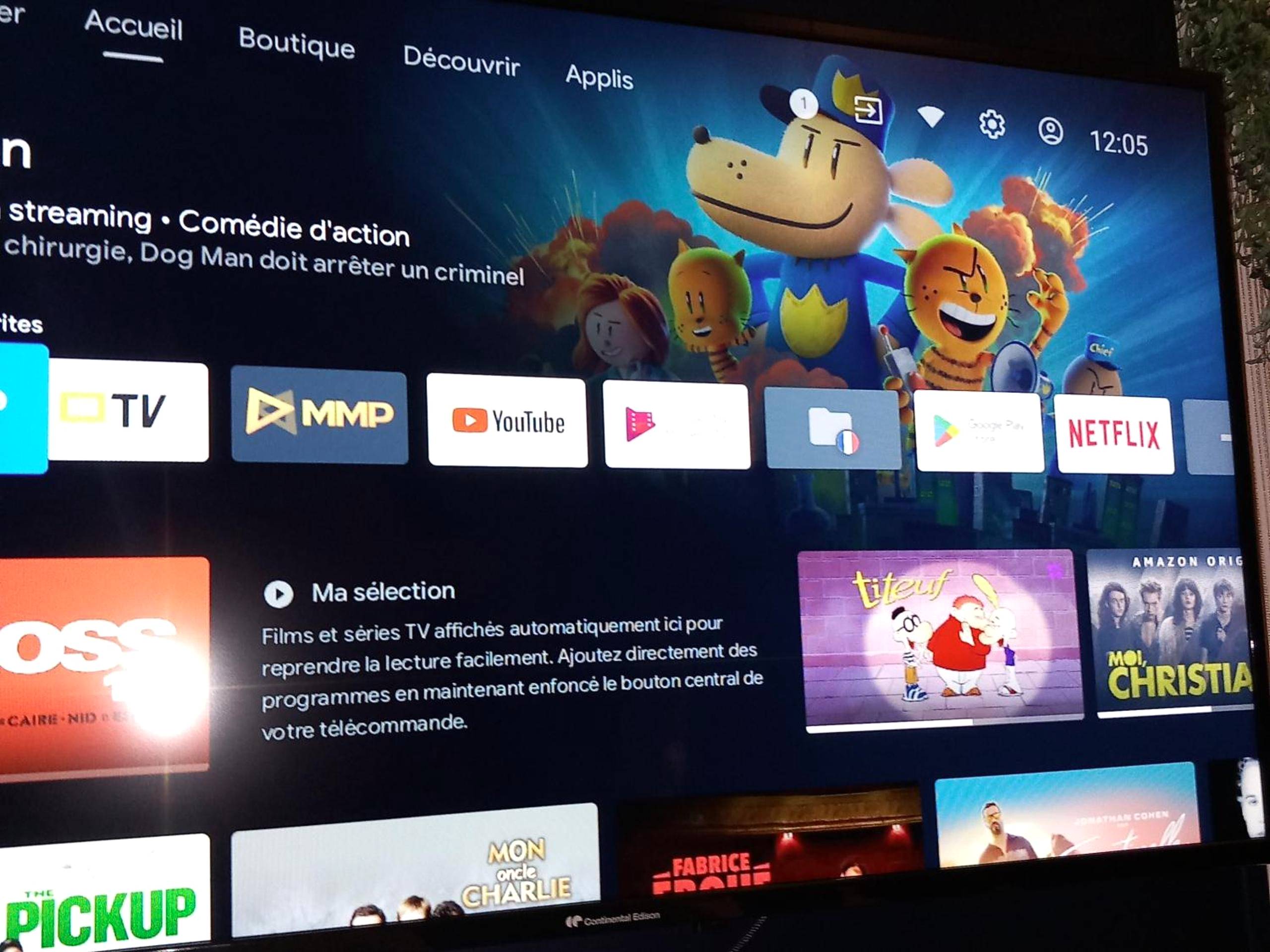 Écran plat avec services de streaming - Heavenly Love