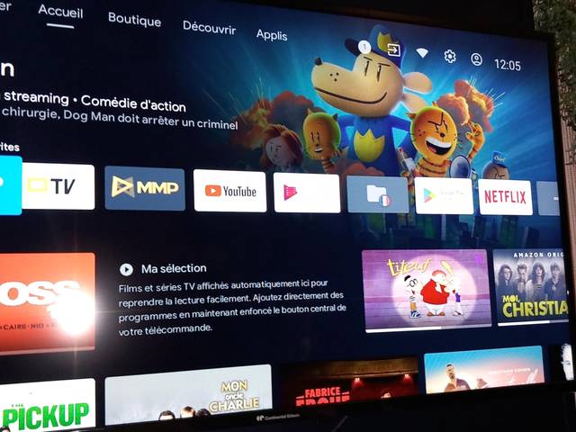 Ăcran plat avec services de streaming - Heavenly Love