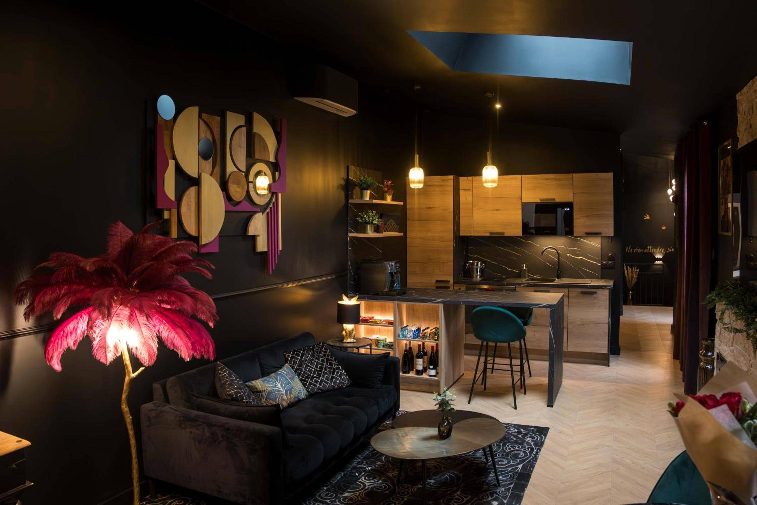 Detail du logement - L'inattendu - Escapade romantique et spa privatif - jacuzzi, sauna, hammam