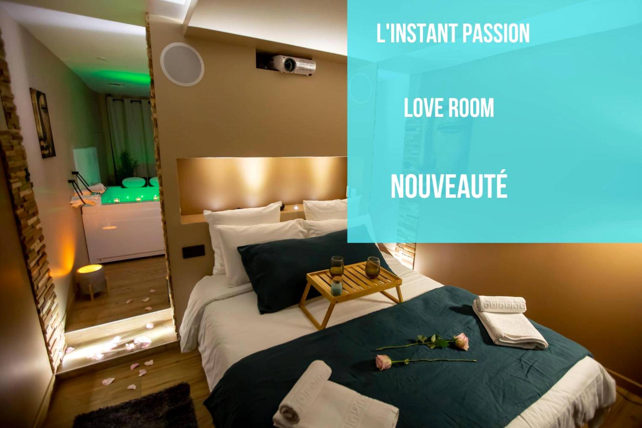 Vue du logement - Love Room Cherbourg - en - Cotentin - Nouveau - L'instant Passion - Love Room