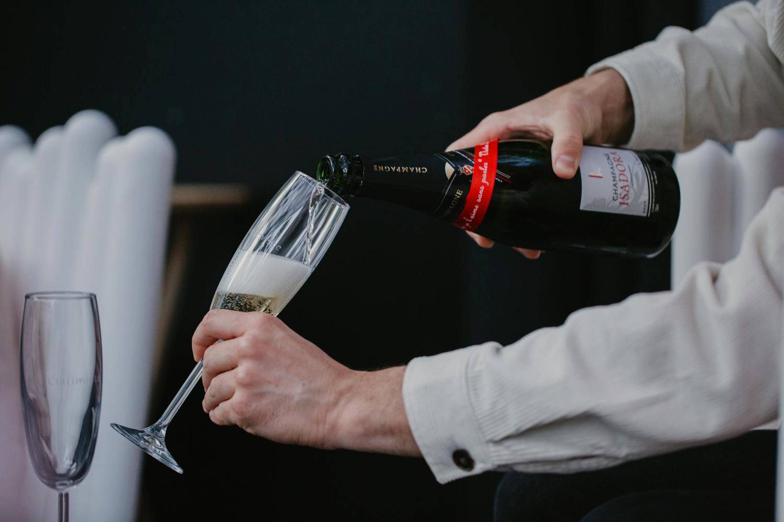 Service de champagne pour deux personnes - L'intimiste