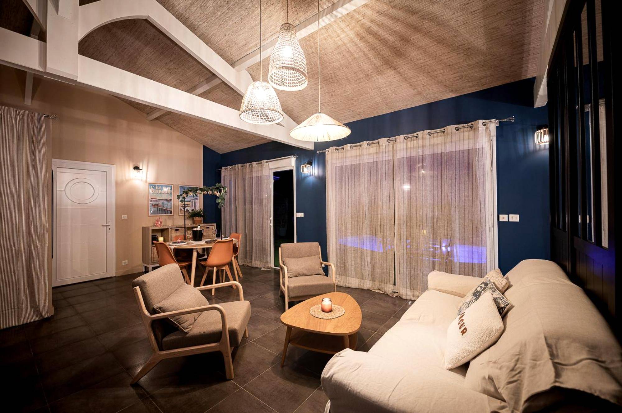 Photo du logement - Logement romantique avec jacuzzi privatif