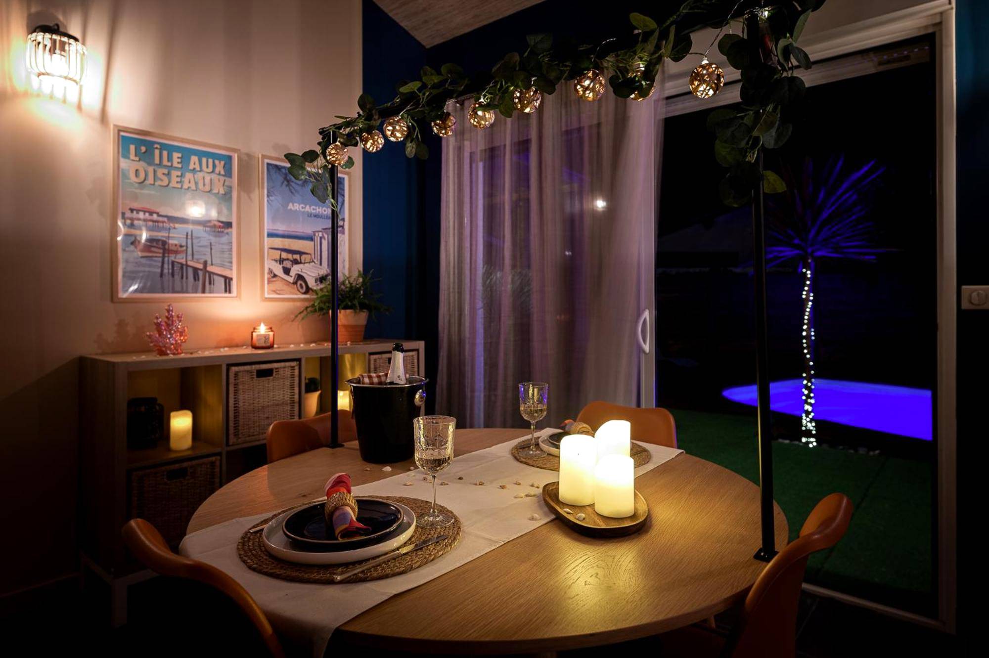 Photo du logement - Logement romantique avec jacuzzi privatif