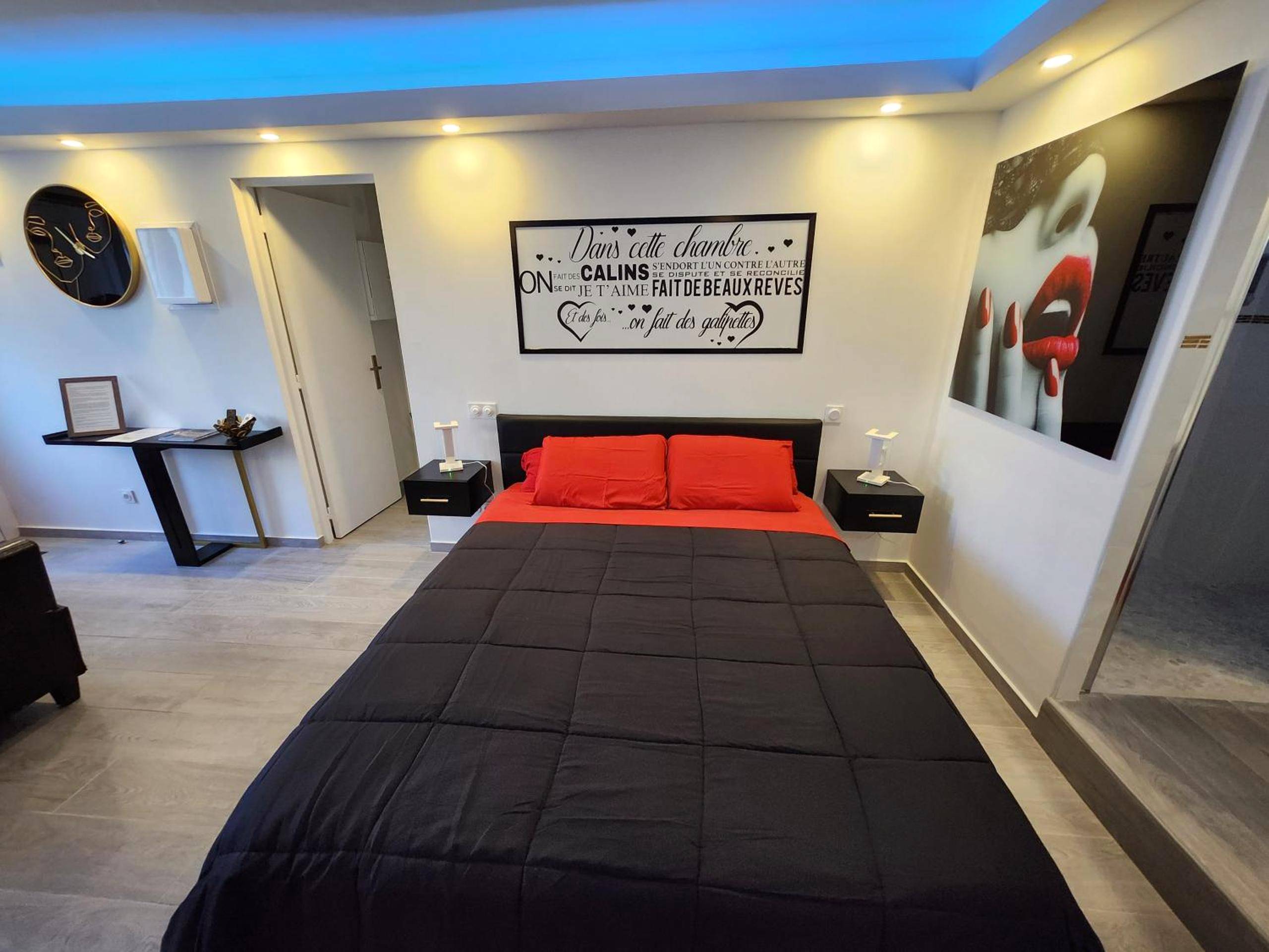 Vue du logement - Love Room romantique avec Jacuzzi 2 places