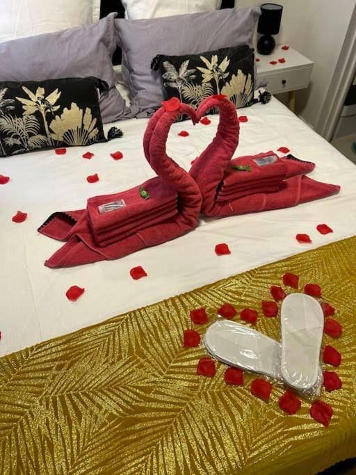 Photo du logement - Love Room à Cannes - Appartement 25m2 pour 2 personnes avec un jacuzzi Privé - Cannes