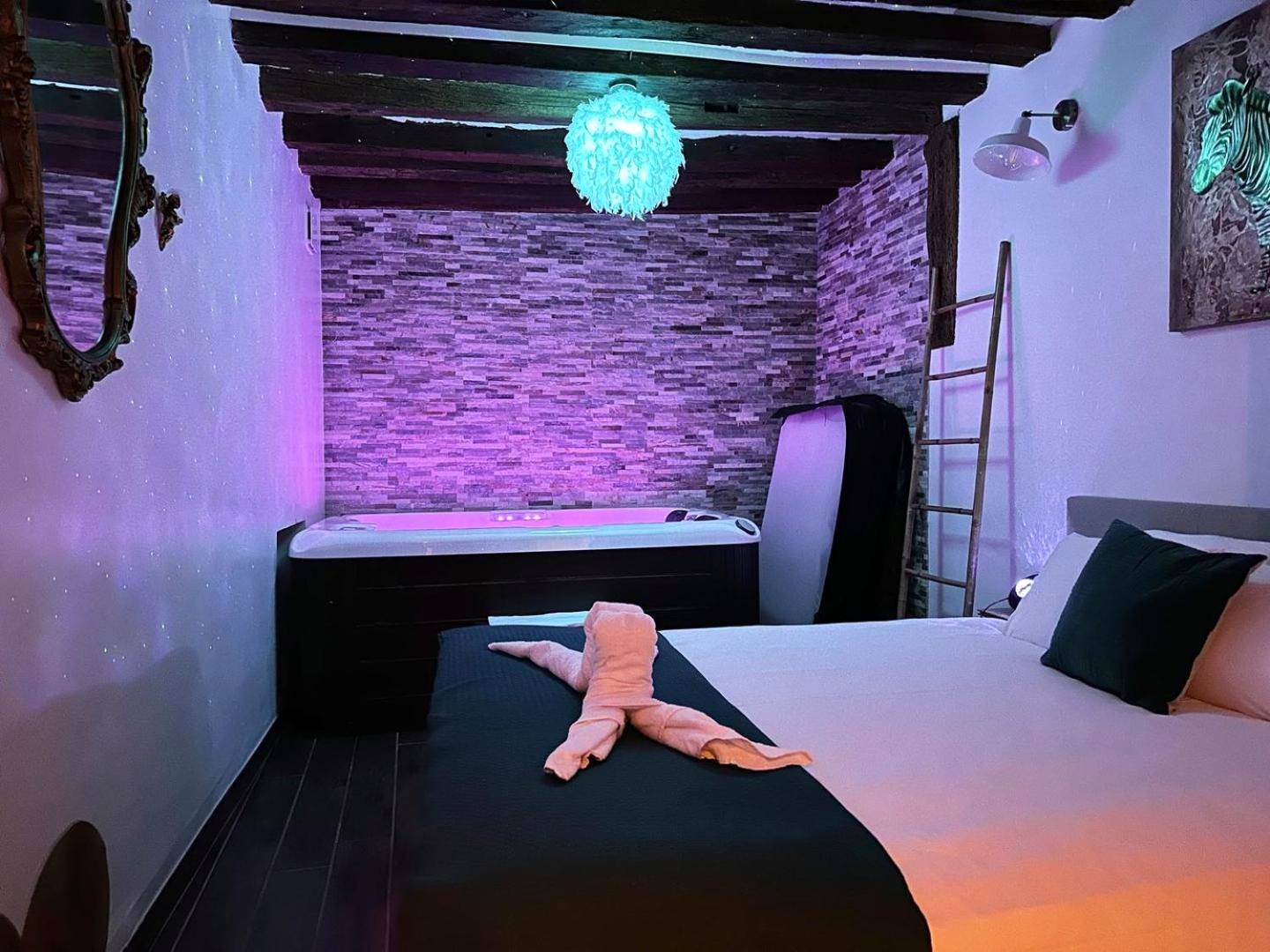 Photo du logement - Appartement et Jacuzzi privatif, cœur de Chartres. - Chartres