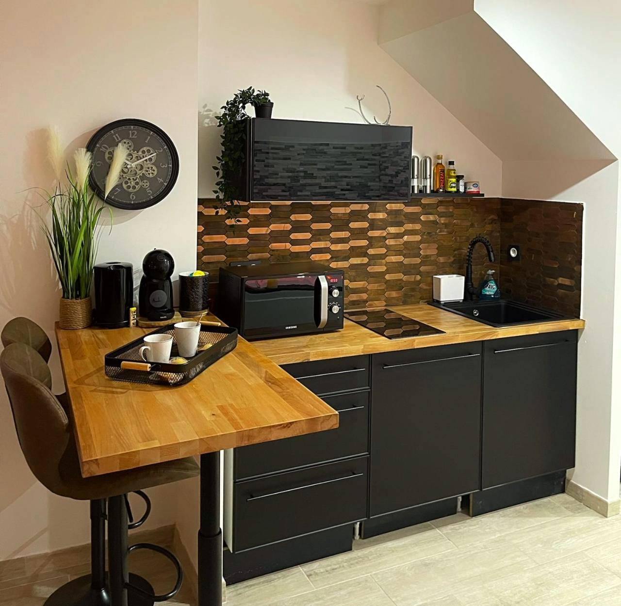 Photo du logement - Superbe appartement privé avec jacuzzi - Saint - Étienne